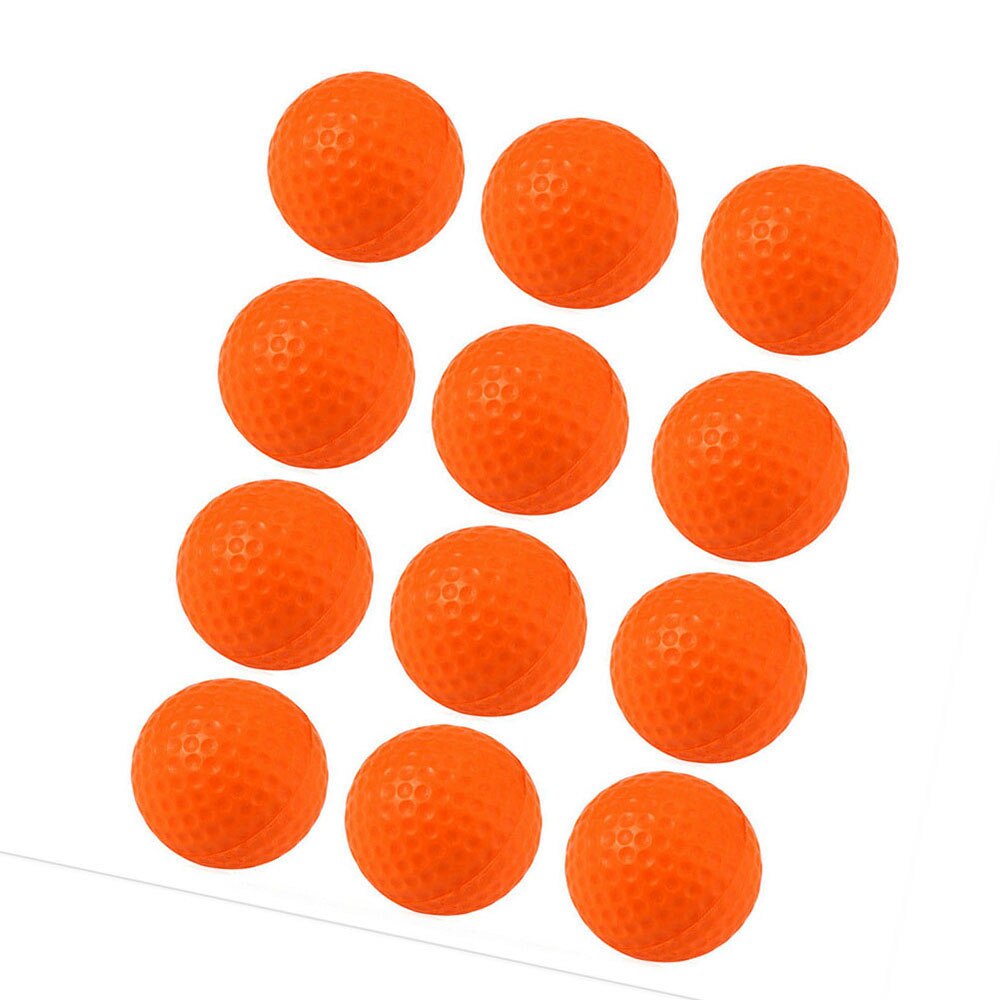 12Pcs Practice Golf Balls Funny Foam Balls for Indoor Or Outdoor Training Sports Training Aids Golf Accessories