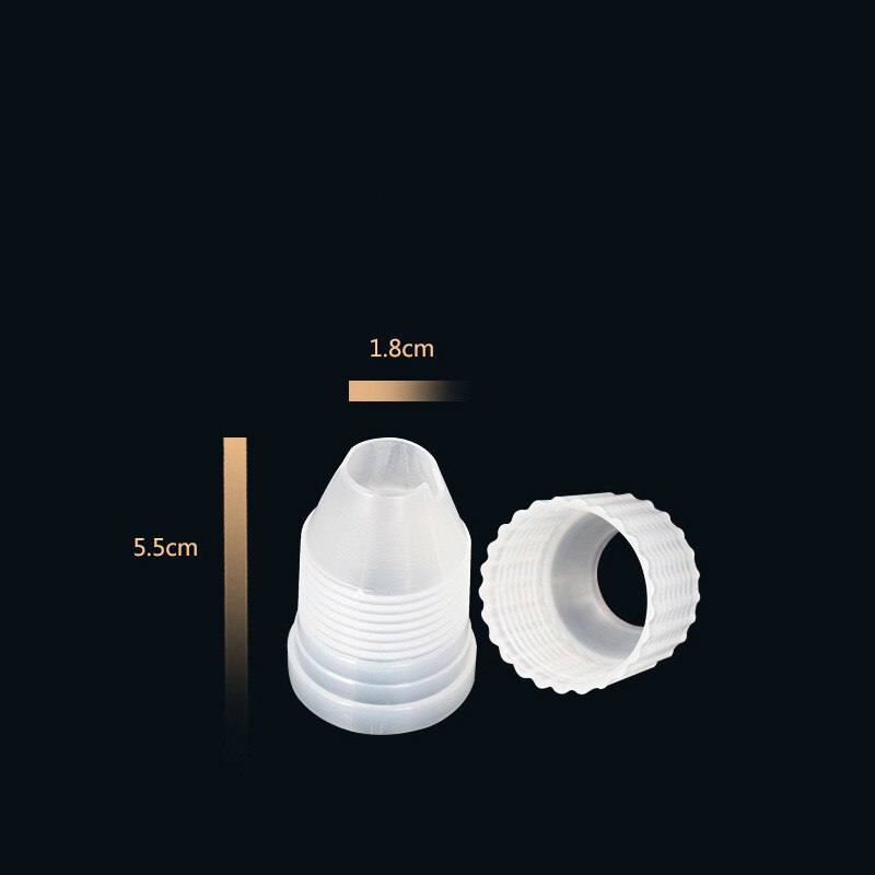 Koppeling Adapter Icing Tubing Nozzle Bag Cake Bloem Gebak Decor Cake Gereedschap: Large Size