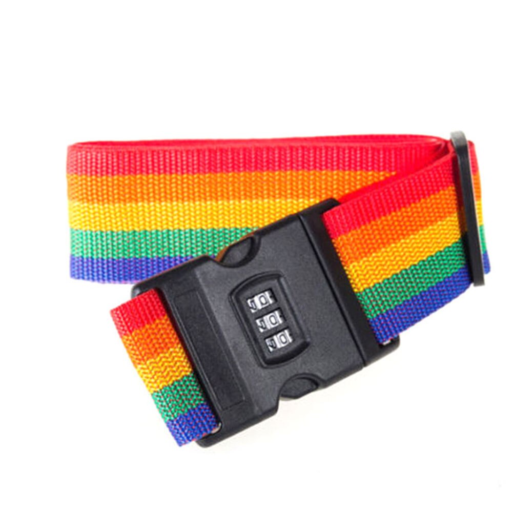 Einstellbare Sicherheits Gürtel mit Drei Digit Kombination schloss für Reise Gepäck Koffer Band Verpackung Blet Strap Reise Zubehör