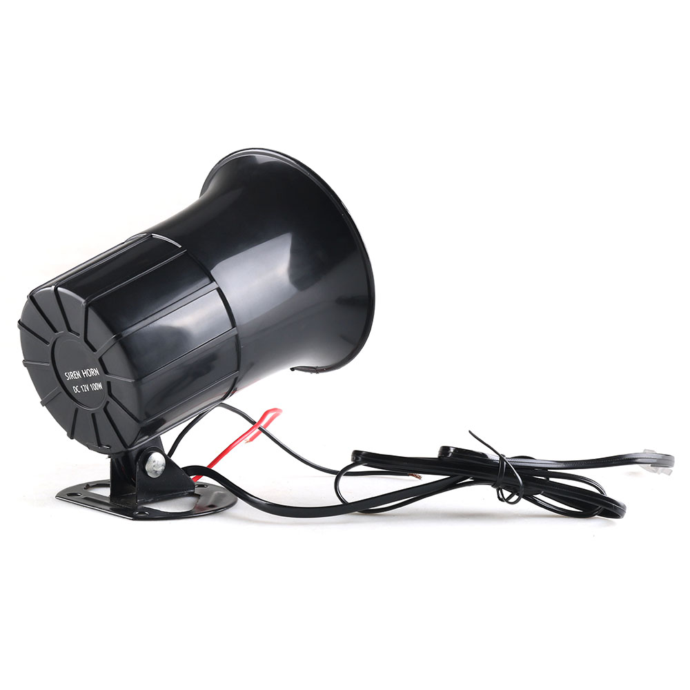 12V 50W 120dB Air Sirene Hoorn Waarschuwing Megafoon Auto Truck Mic Speaker 6 Klinkt Loud