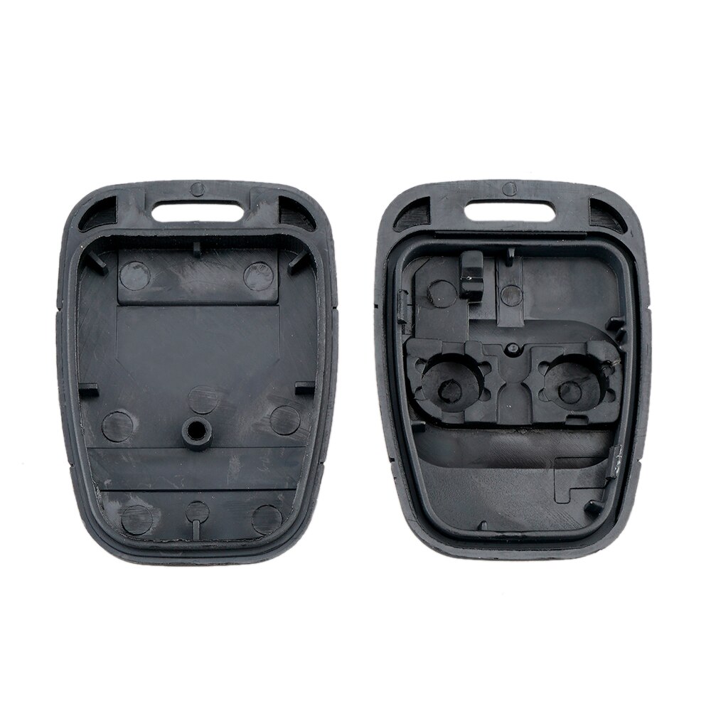 2 Buttons Universal Plastic Black Fob Replacement Car Key Shell Suitaable for Land Rover Discovery 1 / Freelander C50 Auto