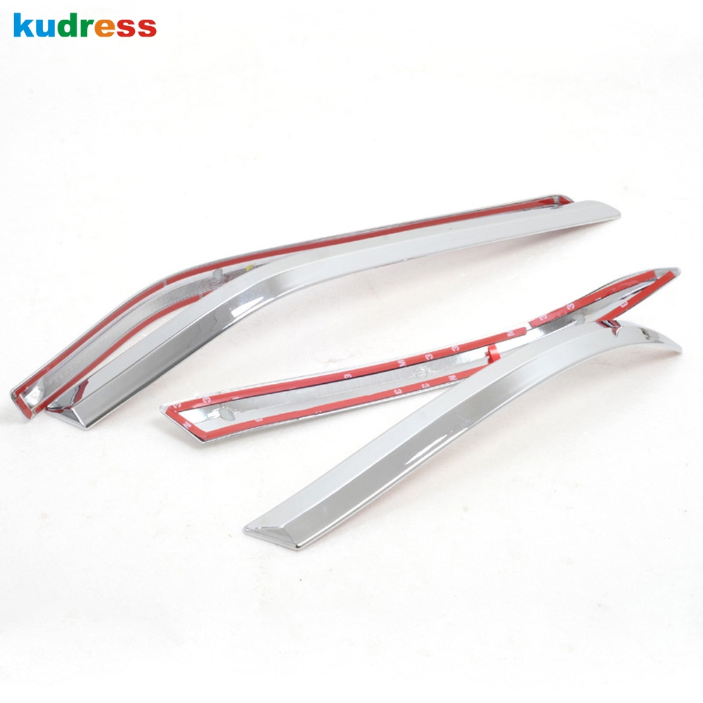 For Suzuki Sx4 S-Cross Crossover Chrome Front And Rear Bumper Body Eyelid Strips Cover Trim Auto Accessories