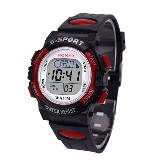 Relojes deportivos para mujer, esfera cuadrada Digital con reloj de pulsera, de , informal, resistente al agua