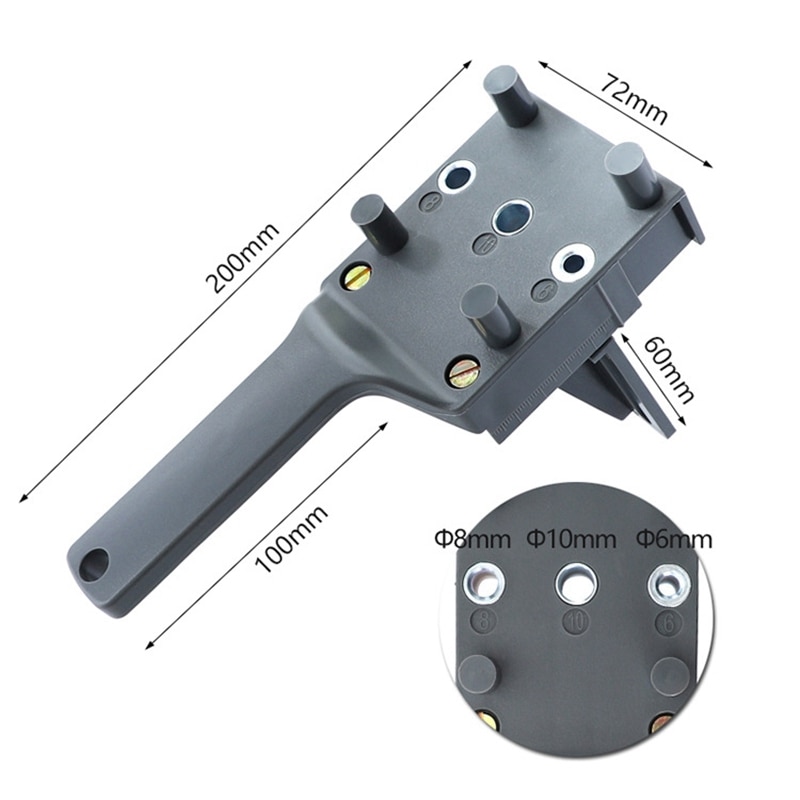 Manchon De Perçage Guide En Acier Inoxydable 8 Mm Ou 15 Mm - Pour Perçage Précis Dans Le Bois, évite La Dérive