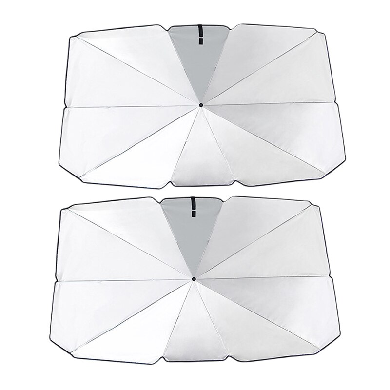 Sombrilla de parabrisas de coche, paraguas plegable, visera, Protector UV, bloque Interior, Parasol para coche
