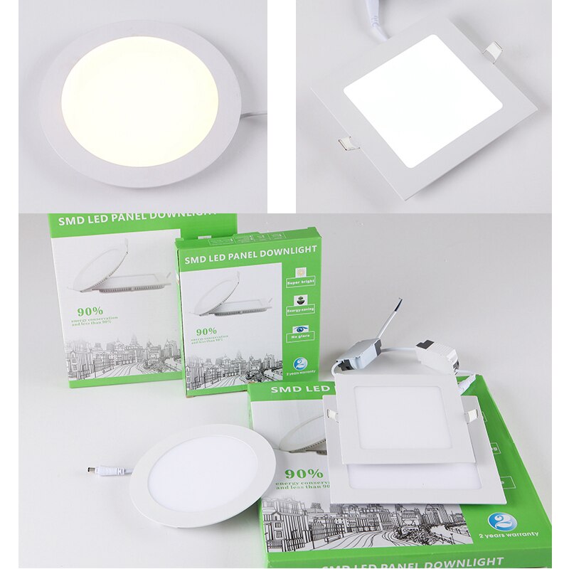 LED Downlight Ceiling Light Driver Flush Mount Wall Lamp for Cabinet Showcase Kitchen Lighting Ceiling Lights