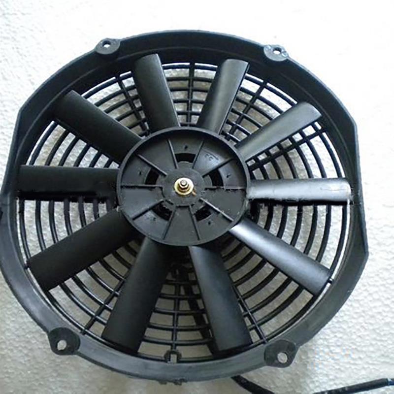 12 pulgadas Slim Push-Pull eléctrico de ventilador de refrigeración de motor radiador del motor Auto Slim Reversible Ventilador de refrigeración eléctrico para coche