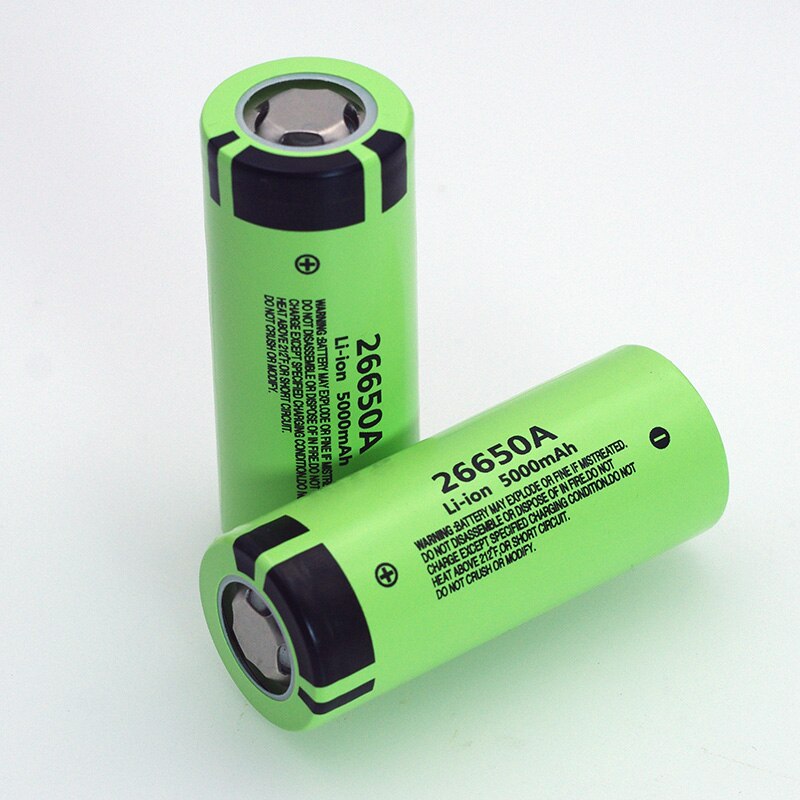 Varicore 26650A Ion Batterij 3.7V 5000mA Oplaadbare Batterijen Ontlader 20A Power Batterij Voor Zaklamp E-Tools Batterij