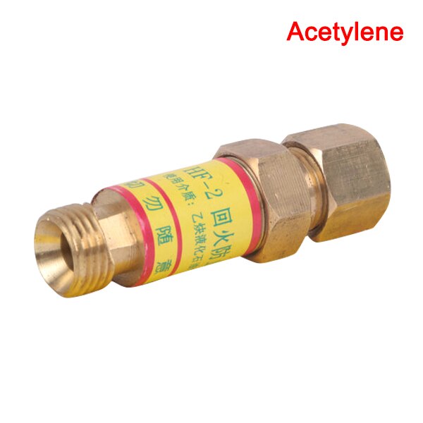 Oxygen Acetylene Check Valves Flash Back Arrestor for Pressures Reducer Cutting Torch Oxygen Check Valves-40