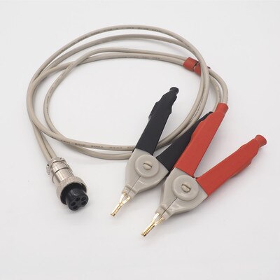 High precision Insulated four line test clip,LCR digital electric bridge test cable clip, LCR meter