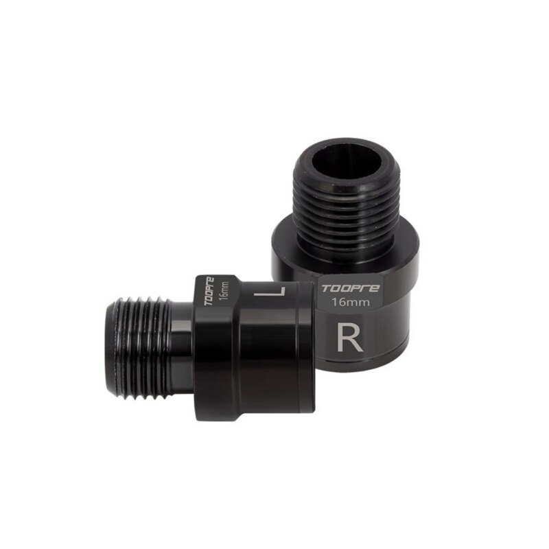 Cykel pedal förlängningsbultar distanser förlängare pedal axel vev tillbehör 16mm 20mm för cykel pedal förlängning: Bk16mm