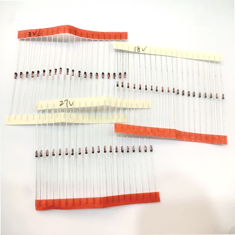 600Pcs 2V - 39V 30 Waarden 1/2W 0.5W Zenerdiode Gevarieerd Kit Set 20Pcs Elke Waarde