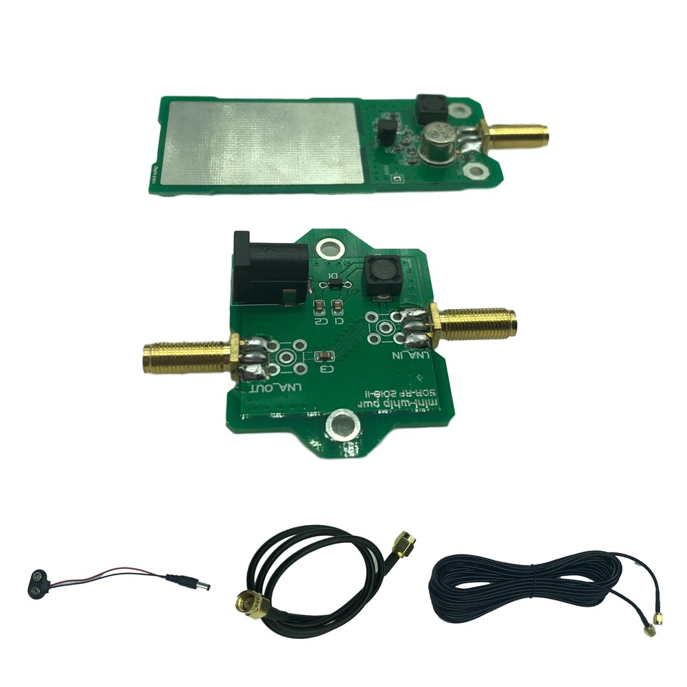 Mini-Whip 100KHz-30MHz MF HF VHF SDR MiniWhip Indoor Outdoor Shortwave Assembled Active Antenna Set Active Antenna Set: No case