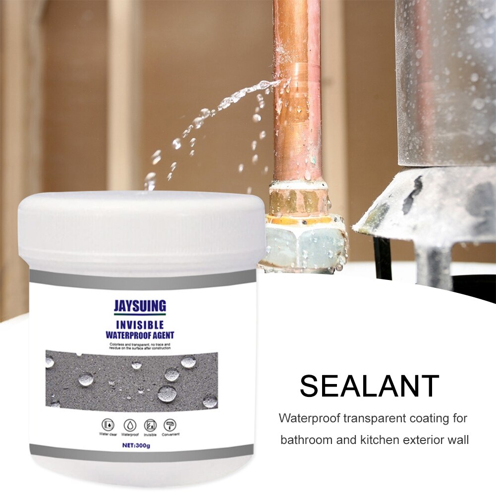 Innovative Sealer Mighty Paste Polyurethane Coating Waterproof Transparent Walls Glue for Home House Bathroom Roof