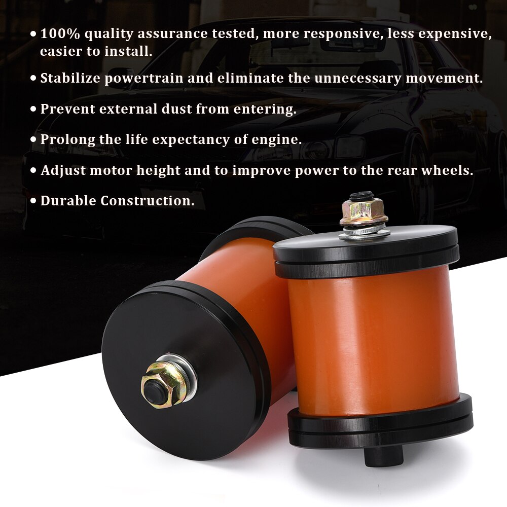 WLR RACING - Adjustable Engine Mount Set for 240sx S13 S14 SR20DET KA WLR-TMN12