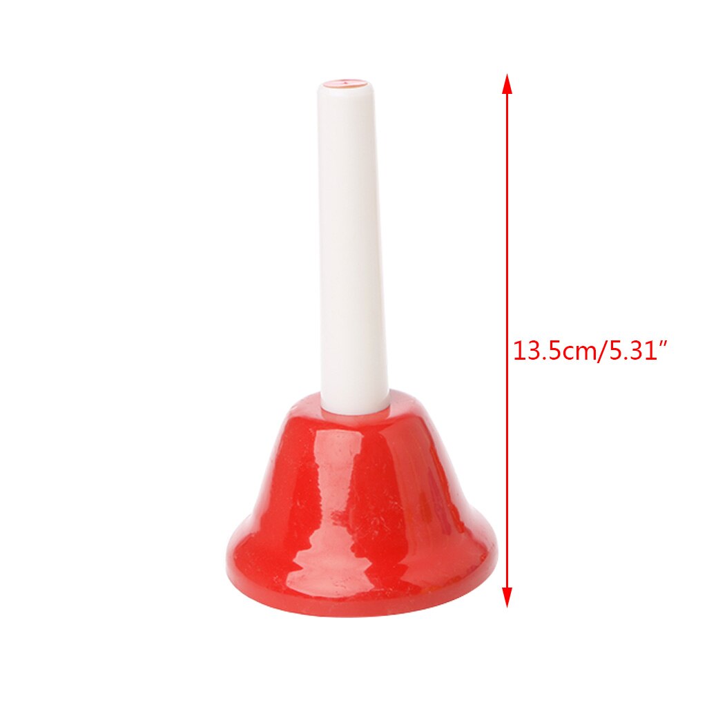 Rhythm 8 Note Hand Bell Set Musical Instrument Percussion for Child Kids