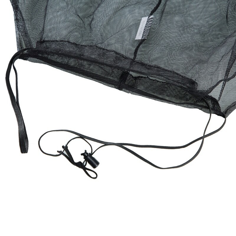 Sombrero antimosquitos para exteriores, gorra de malla a prueba de polvo, para pesca en el exterior