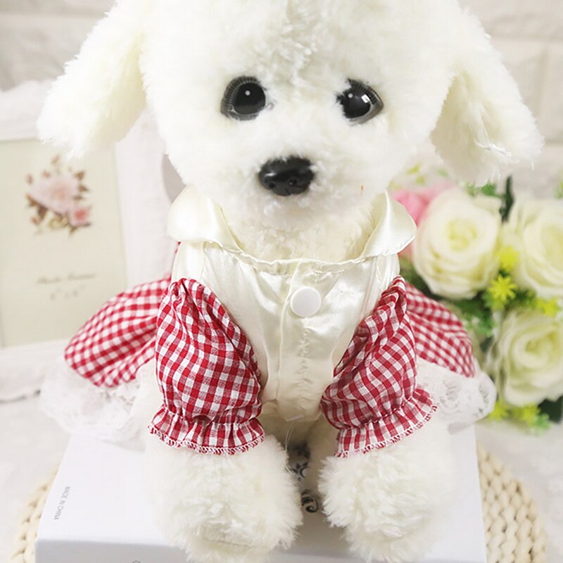 (XS-XXL) Dog Clothes for Small Dogs Dress Princess Dress Summer Puppy Small Dog Lace Princess Chihuahua Dog Mascotas Roupa^7