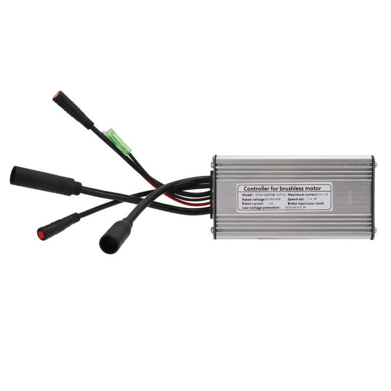 22A Sine Wave Controller Durable Sensitive 36V/48V Sine Wave Controller Waterproof Easy Installation Stable for 500W Brushless