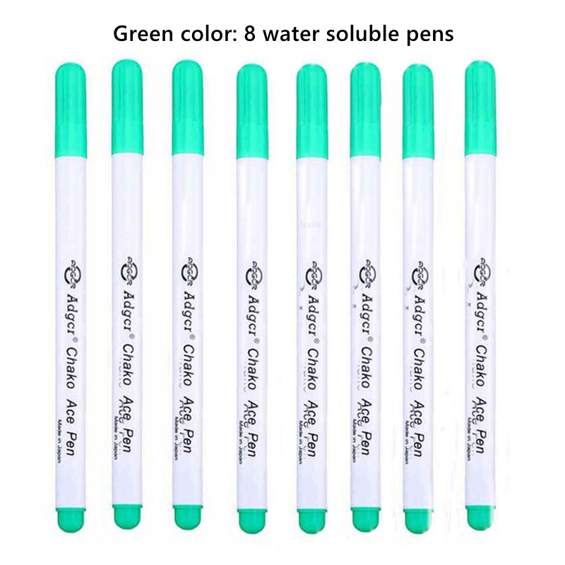 Haile Fabric Markers Fade Out for Drawing Lines Disappearing Marker Pens Patchwork Fabric PP Multi Purpose DIY Craft Sewing Tool: Orange