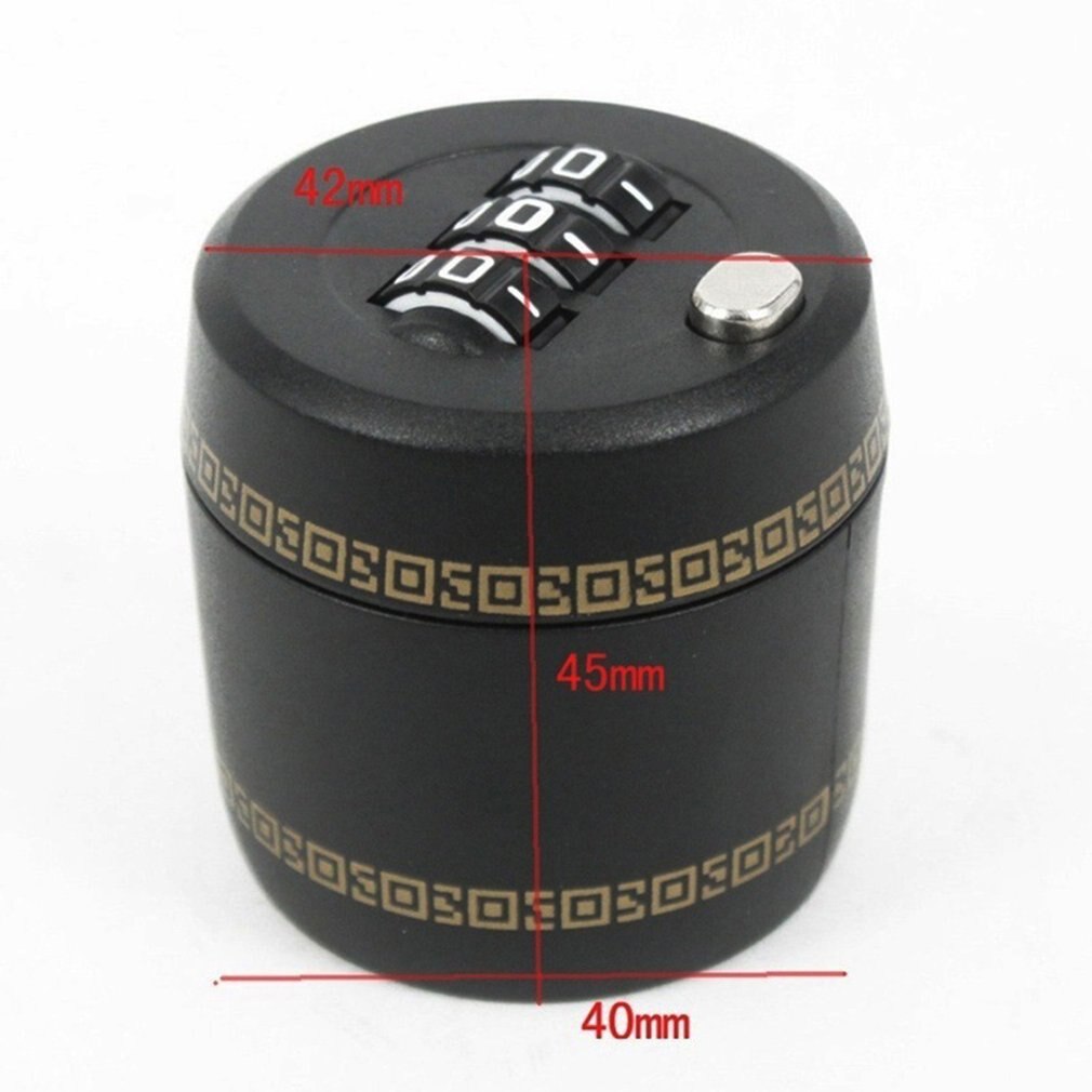 Plastic Bottle Password Lock Combination Wine Bottle Lock Wine Stopper Vacuum Plug Device Preservation For Furniture Hardware