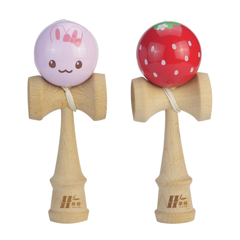 Giocattolo Kendama Tradizionale - Palla da Giocoleria in Legno per 8+ Anni - Gioco Sportivo