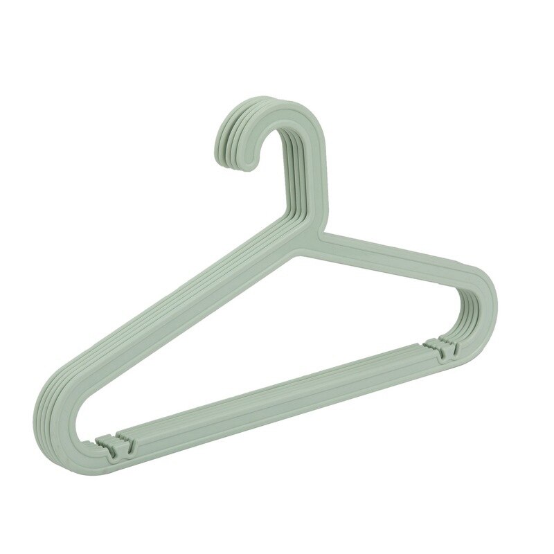 Cintres de rangement de garde-robe, 5 pièces/lot, sans couture, ménage en plastique pour adultes, multi-fonction, antidérapant, cintre de séchage de vêtements: C5