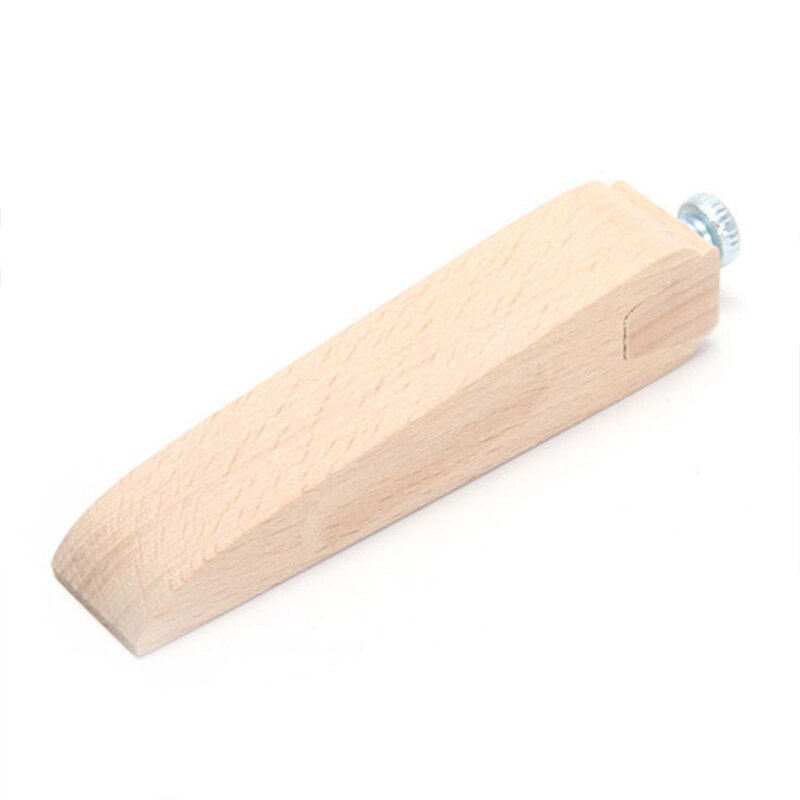 1 pcs Wooden Leather Sanding Block Handmade Leather Sanding Tool Sandpaper Sanding Polishing Aids