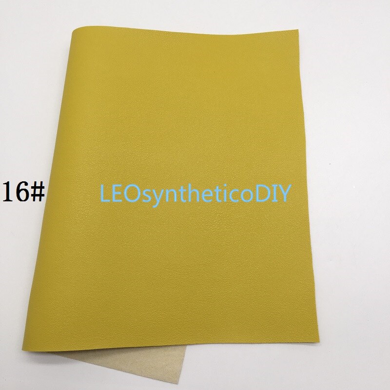 LEOsyntheticoDIY Nappa Synthetische Faux stoff Vinyl Leder Blätter Fühlte Sichern Für DIY Dearing BöGen 21X29CM T537A: 16
