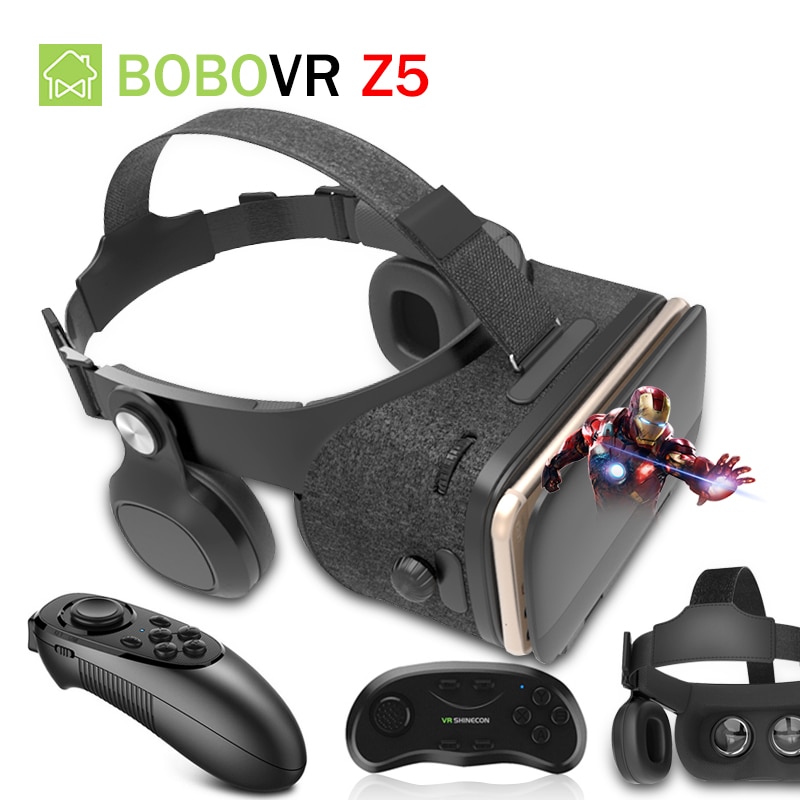 Original BOBOVR Z4 Update Z5 VR 3D Box casque lunettes de réalité virtuelle Smartphone VR casque pour Android 4.7-6.2 '''téléphone portable