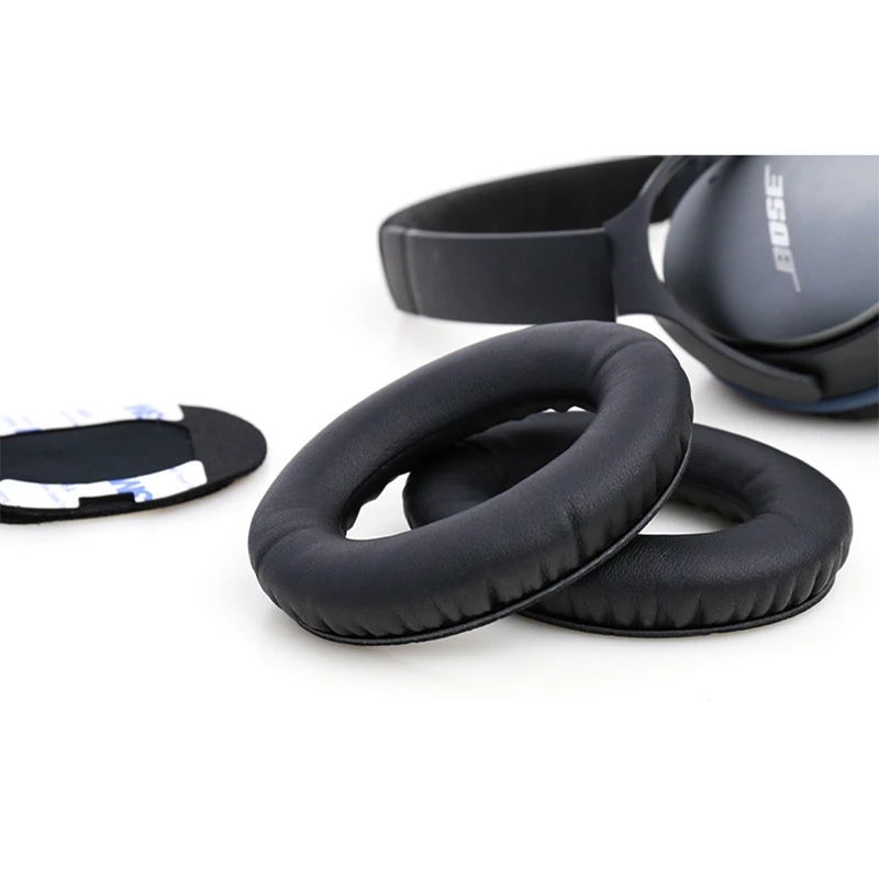 Ohrpolsterstoff und Erinnerung-Schaum hält sterben Innenseite des Kopfhörer reinigen und filtert Verunreinigungen für Bose QC35 QC2 Qc25 Qc15 AE2