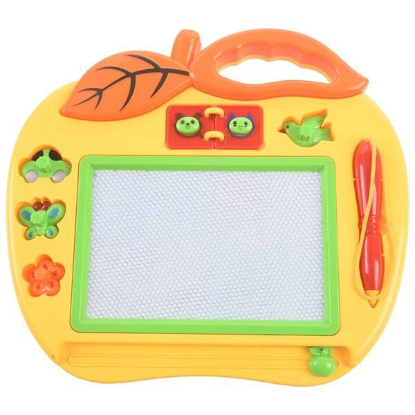 Pizarra mágica de Color pequeño formato con sellos, juguete para niña y niño de 18 meses, minijuegos para bebés y niños de 2 y 3 años-: Default Title