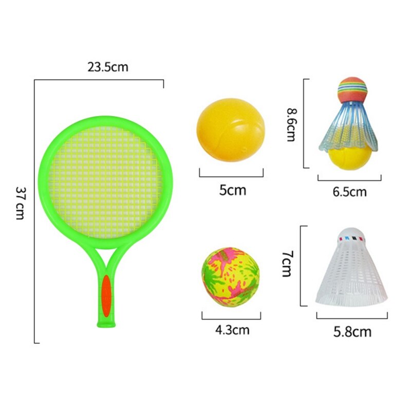 Nieuw Jeugd Kinderen Tennis Rackets Badminton Racket Raquette Super Licht Gewicht Rackets Sport Kracht Traning