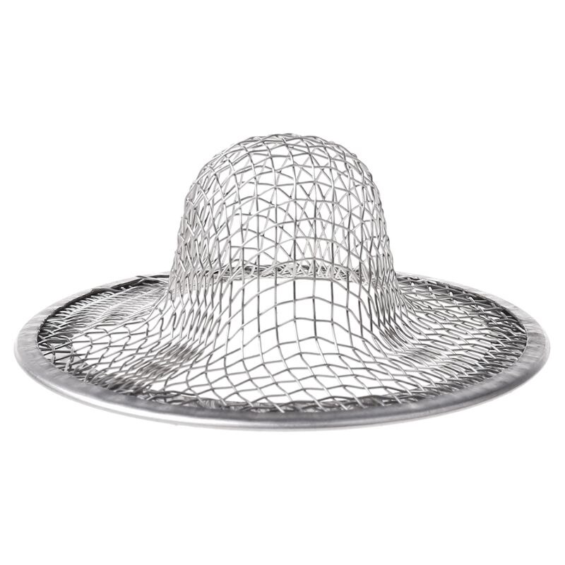 Stainless Steel Kitchen Sink Strainer Hair Catcher Stopper Bathroom Bathtub Shower Drain Filter Percolator G8TB