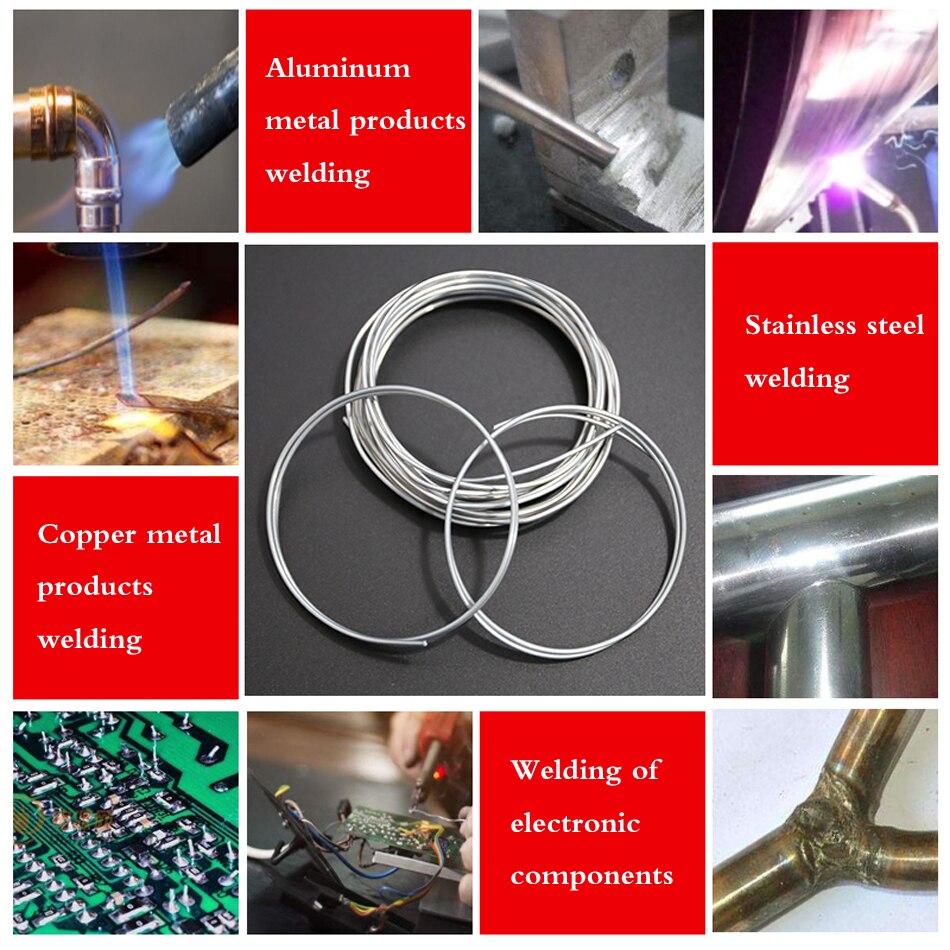 Copper aluminum cored wire welding wire core all-round household welding aluminum wire
