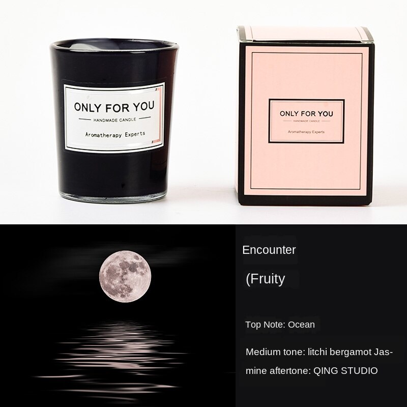 Färg hem födelsedag ljus söt burk glas doft rund bröllop nordisk modern mini romantiska dekorationer velas heminredning  by75ca: Stil 6