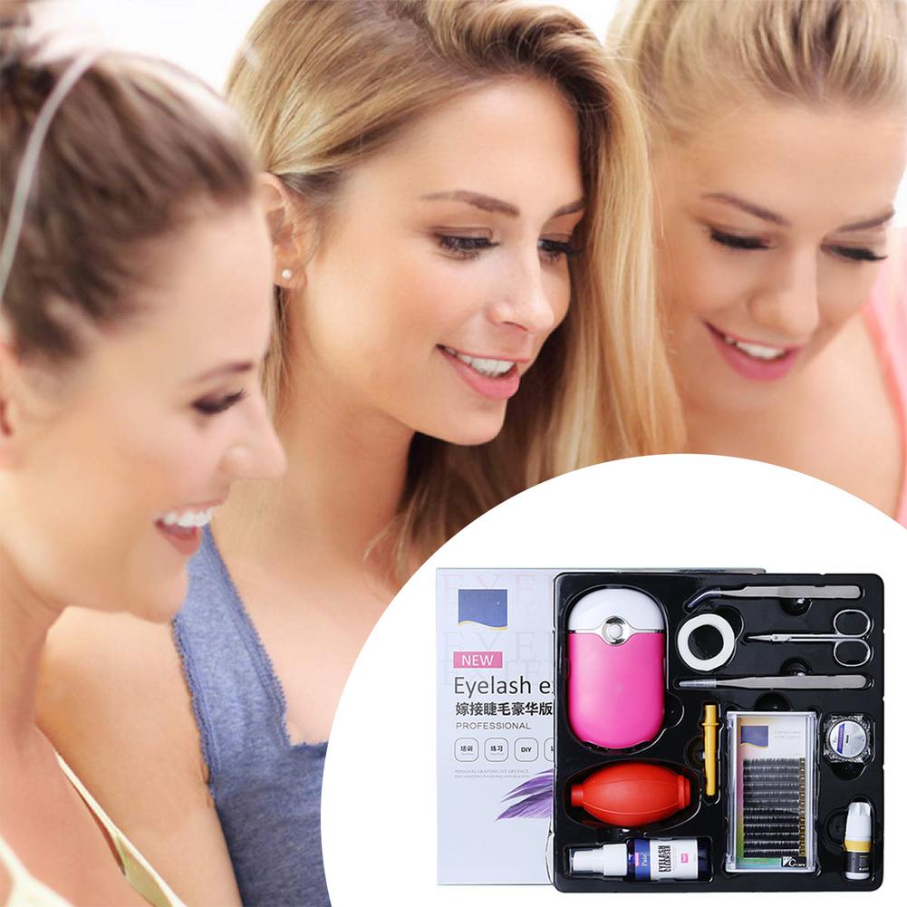 False Eyelash Extension Training Kit Exercise Positioning Eye Patch Practice Set Grafting Eyelash Tools Kit Eye Lashes Grafting