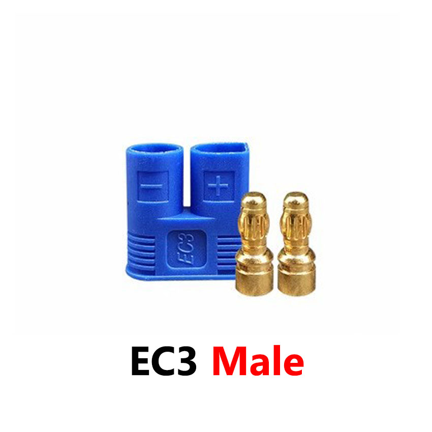 Ec2 Ec5 Ec3 Ec8 Bananenstekker Batterij Motor Mannelijke Vrouwelijke Hoge Stroom Plug Connector Voor Rc Model Vliegtuig Helikopter Auto: Lavendel