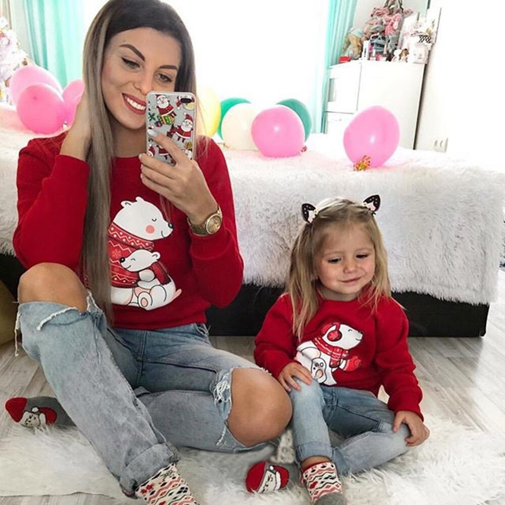 Paar bijpassende pyjama grafische kerst herten kerst kerst