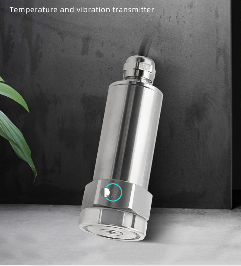 Overvågning af udstyrstilstand, temperatur- og vibrationssensor, vibrationssensor med én akse, z-akse 4-20ma rs485 0-5v 0-10v