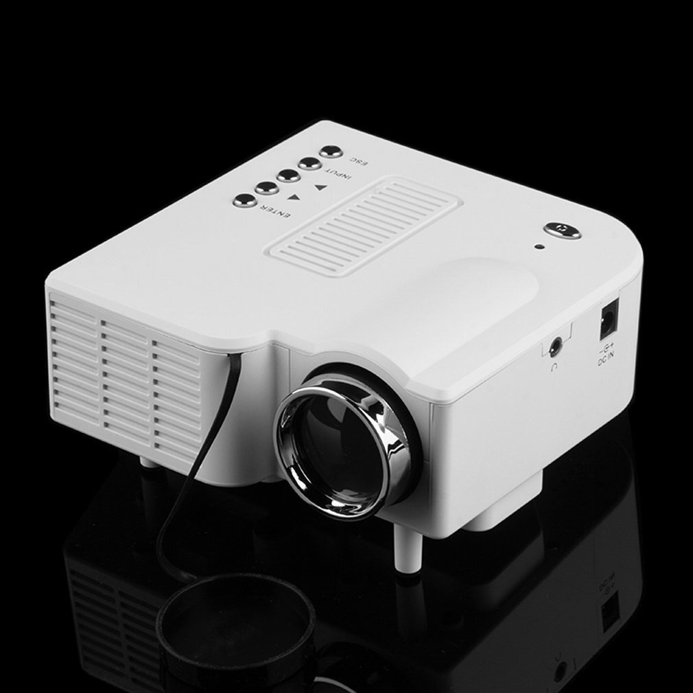 Portable Mini Digital LCD Projector Video Media Player Projector Entertainment For Home Cinema Theater