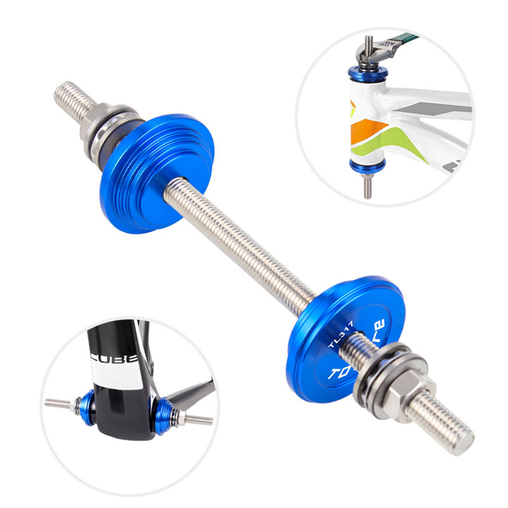 TOOPRE – adaptateur de support de roue, outil de réparation de moyeu de jante 12/15/20mm QR Thru