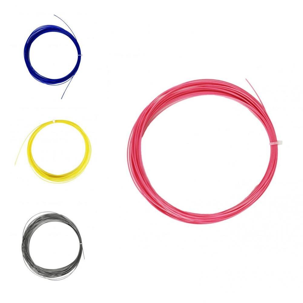 Badminton Line Nylon Badminton String 19-25 LBs Corrosion-resistant Useful Nylon Badminton Racquet String