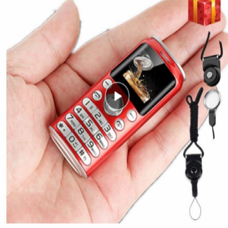 personality small mobile phone, cool trend, bluetooth student ultra-mini function, backup photo micro dual card