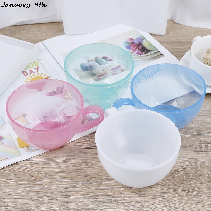 Cuenco de mezcla de plástico colorido personalizado, utensilios de cocina para hornear y cocinar, cuenco de mezcla de colores decorativo