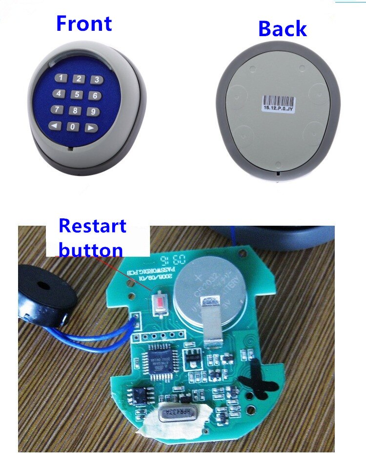 WiFi wireless keyboard password switch for Automatic Door Operator