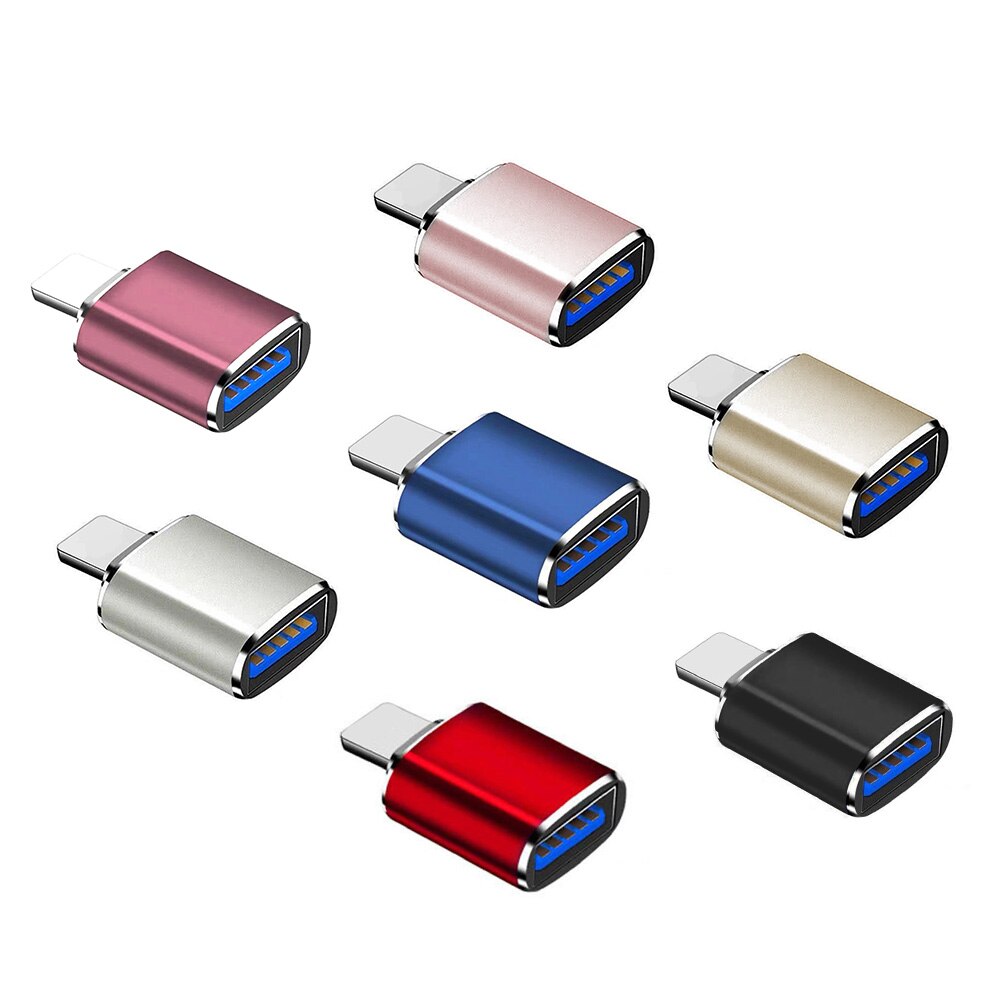 For Apple OTG Adapter Lighting Male to USB 3.0 Disk Converter Data Cable for iPhone 12 11 Pro XS Max XR X 8 7 Plus iPad Adapter