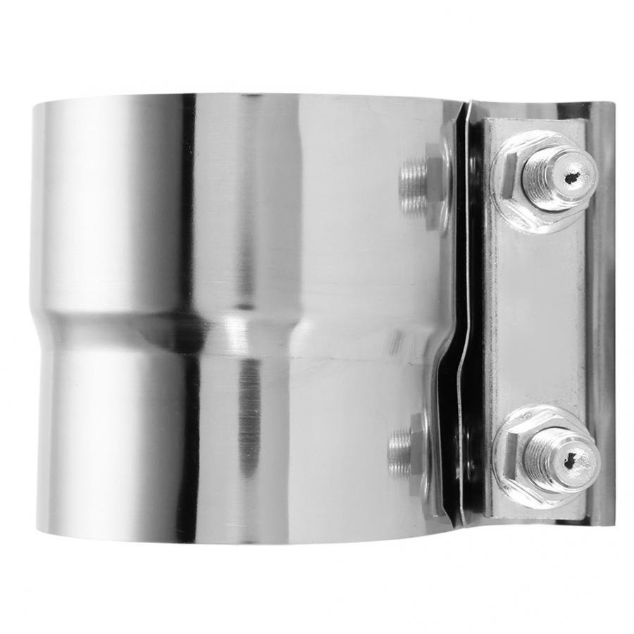 Universal Car Stainless Steel Exhaust Pipe Clamp Lap Joint Band Clamp (3 Inch) exhaust pipe connector exhaust manifold