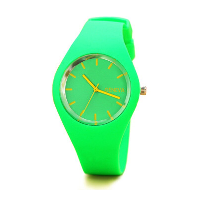 Relógio de pulso de quartzo de silicone do falso das senhoras da marca famosa da cor dos doces relógio de pulso feminino do vintage relógio de pulso relojes mu
