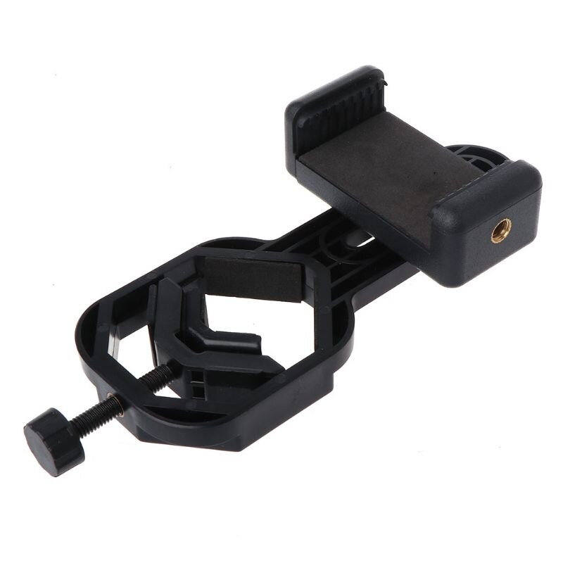 Cell Phone Adapter with Spring Clamp Mount Monocular Microscope Accessories Adapt Telescope Mobile Phone Clip Accessory Bracket: Default Title